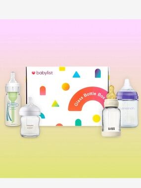 4 Baby Glass Bottles NEW